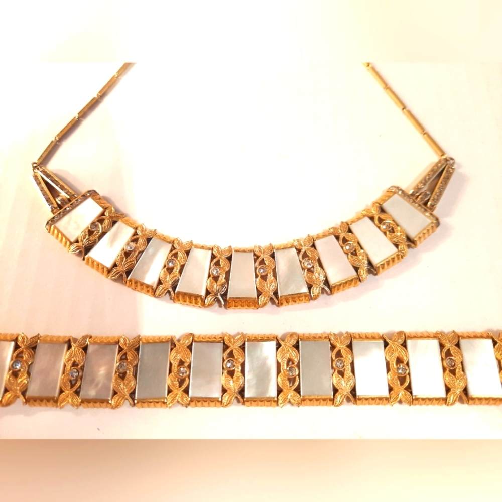 Vintage Antic Item Set Gold Filled